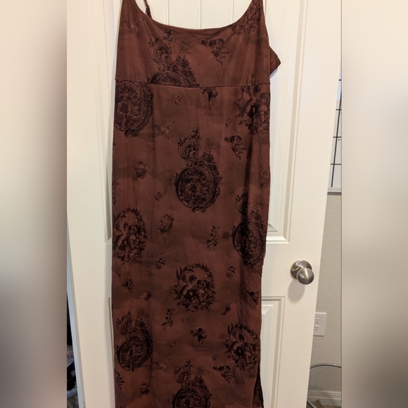 Cider Dresses & Skirts - Cider Angel Brown Sleeveless Dress